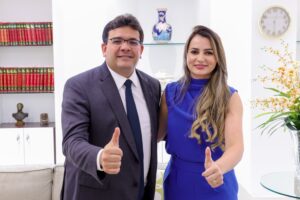 Governador Rafael Fonteles e secretária Josiene Campelo