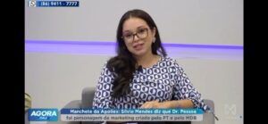Jornalista Apoliana Oliveira