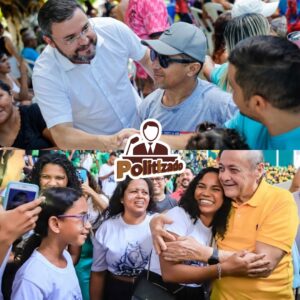 Fábio Novo e Silvio Mendes em agendas por Teresina