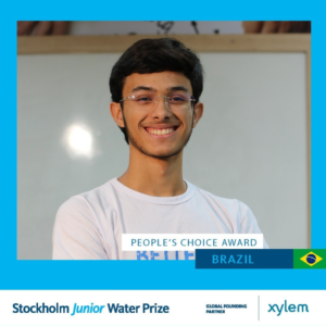 Manoel Nunes, de 16 anos, Piauiense que venceu o Nobel da Ciência Jovem 2024