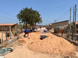 Obra do OPA NO Residencial Lindalma Soares