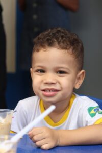 Aluno do maternal em Teresina