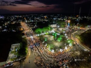 Procissão luminosa de Piripiri