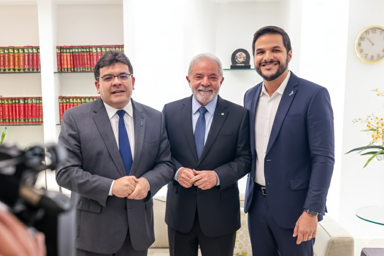 Rafael Fonteles, Lula e Washington Bandeira