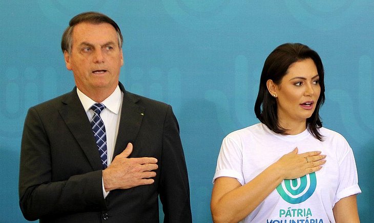 Bolsonaro e Michelle
