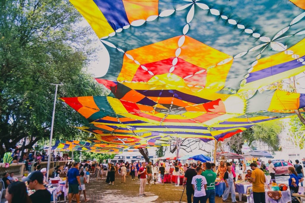 Feira na Praça Pedro II em Teresina
