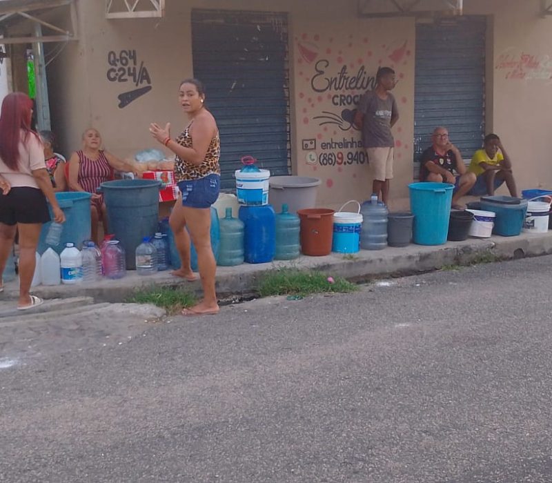 Falta de água na zona Sudeste de Teresina