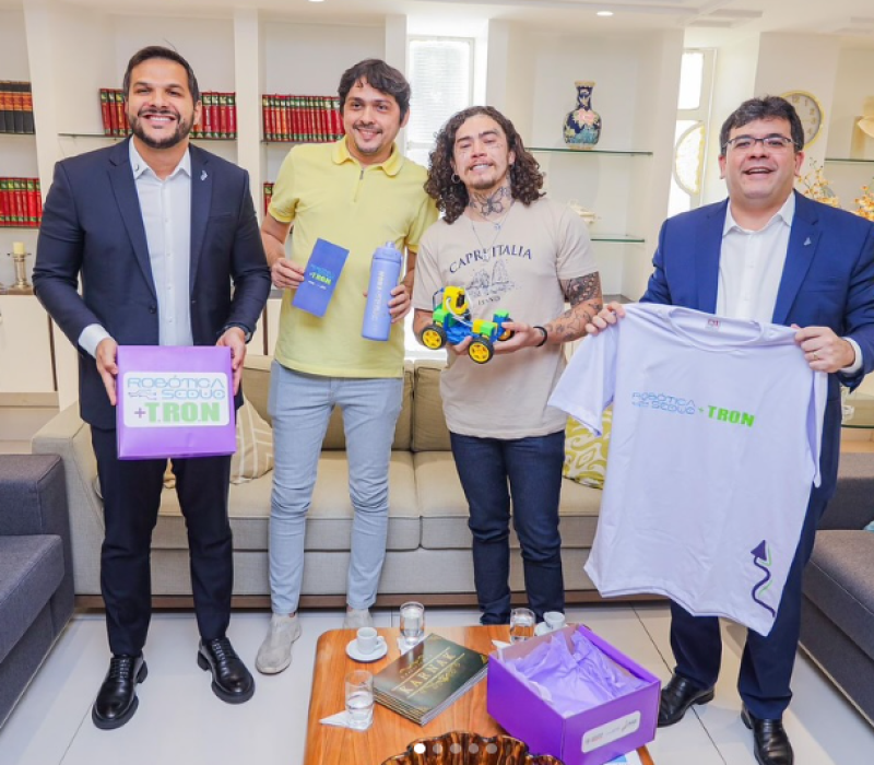 Parceria entre Governo do Piauí e Tron Robótica