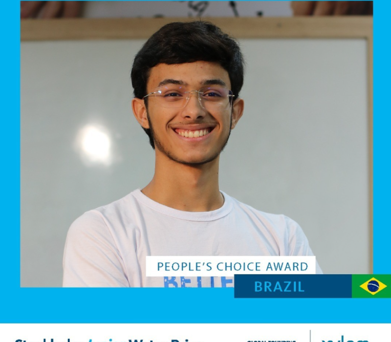 Manoel Nunes, de 16 anos, Piauiense que venceu o Nobel da Ciência Jovem 2024