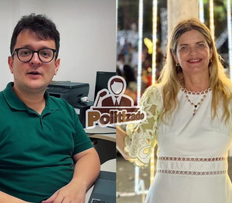 Vereador Petrus Evelyn e deputada Gracinha Mão Santa, ambos do Progressistas