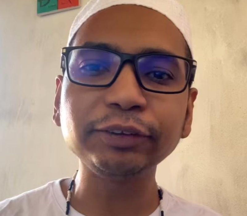 Valciãn Calixto, zelador de Santo na Casa do Silêncio, Terreiro de Umbanda do Piauí