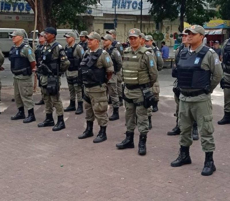Policiamento no Centro