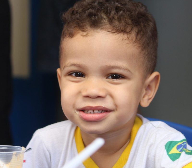 Aluno do maternal em Teresina