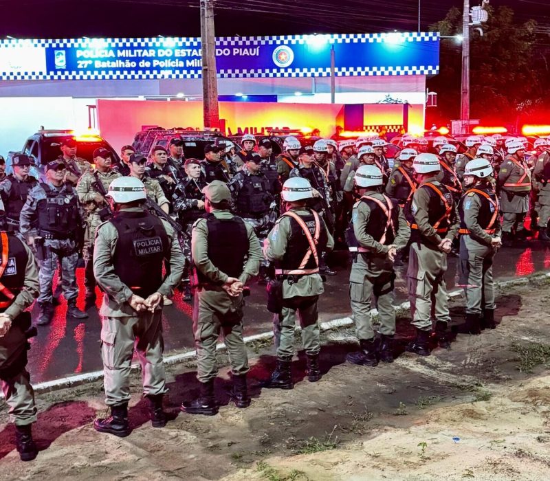 Policiamento no Piauí