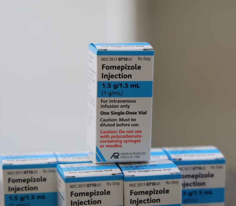 Fomepizol, antídoto do metanol