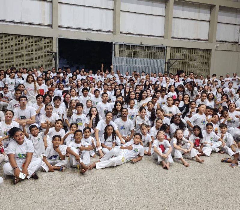 Alunos de Capoeira