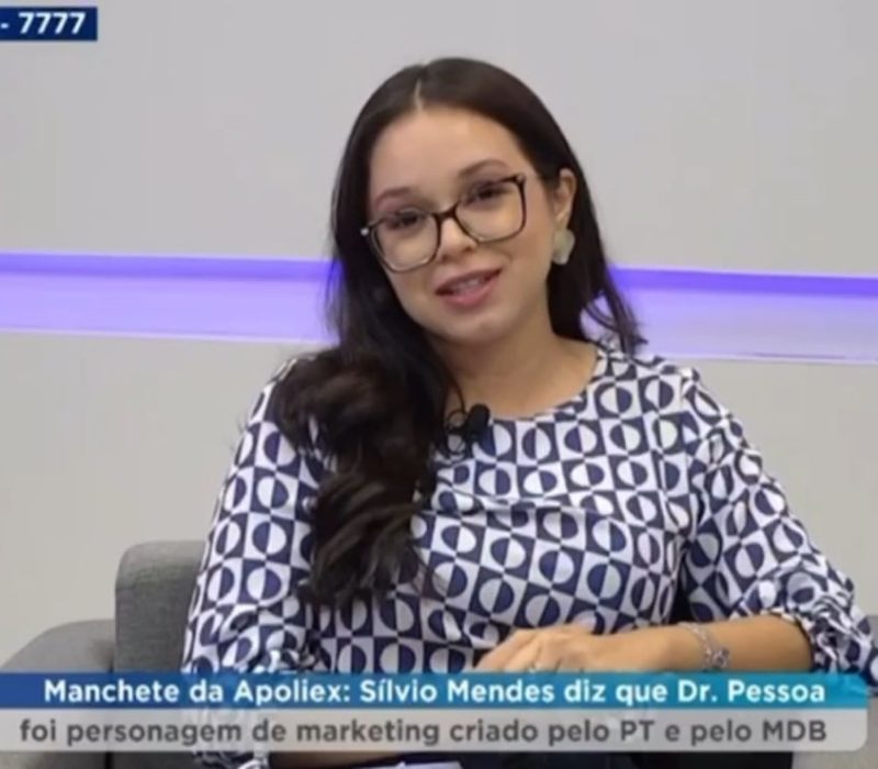 Jornalista Apoliana Oliveira