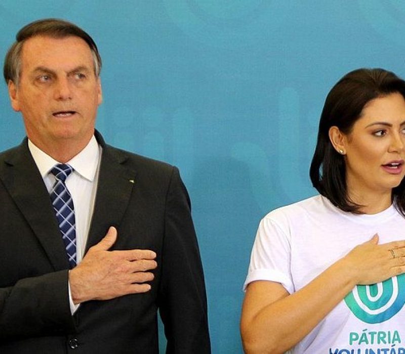 Bolsonaro e Michelle