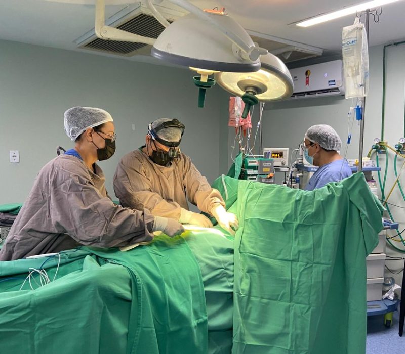 Cirurgia no Hospital Getúlio Vargar (HGV)