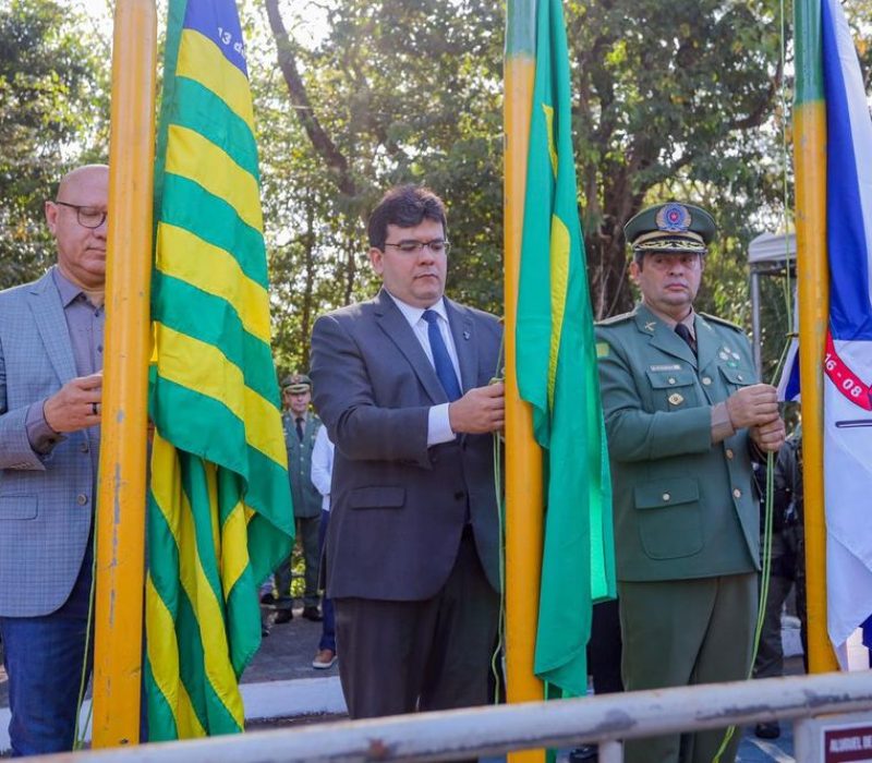 Rafael Fonteles no desfile de 7 de Setembro