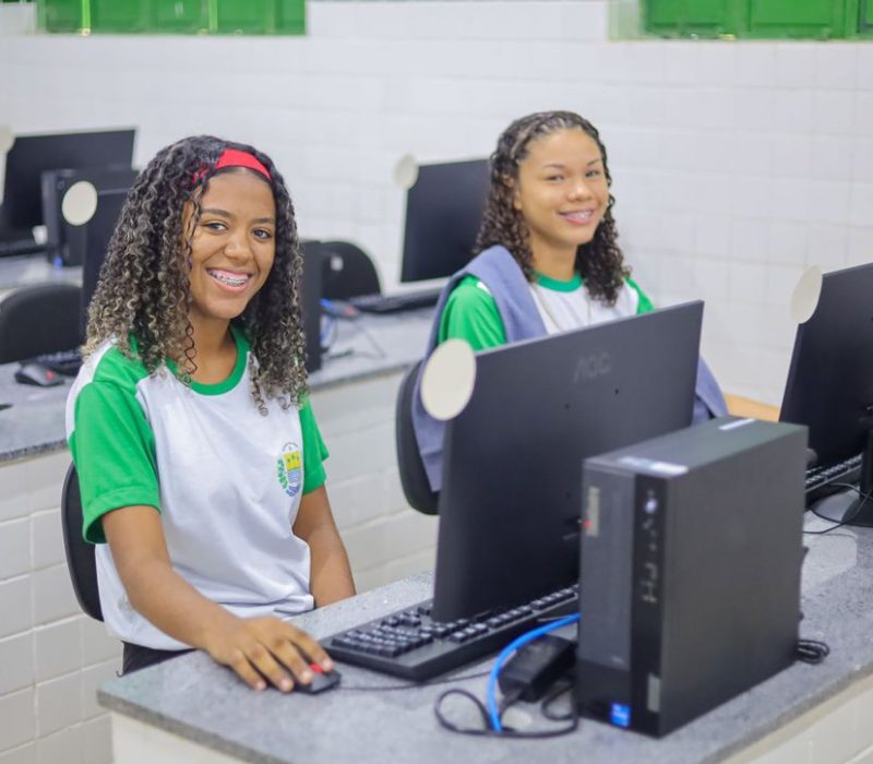 Estudantes da rede estadual de ensino do Piauí