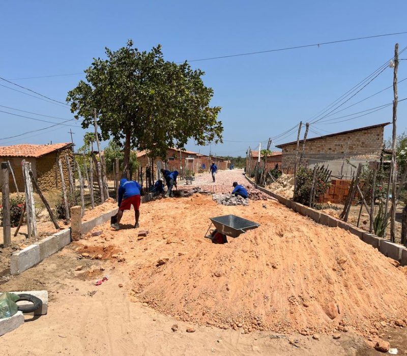 Obra do OPA NO Residencial Lindalma Soares