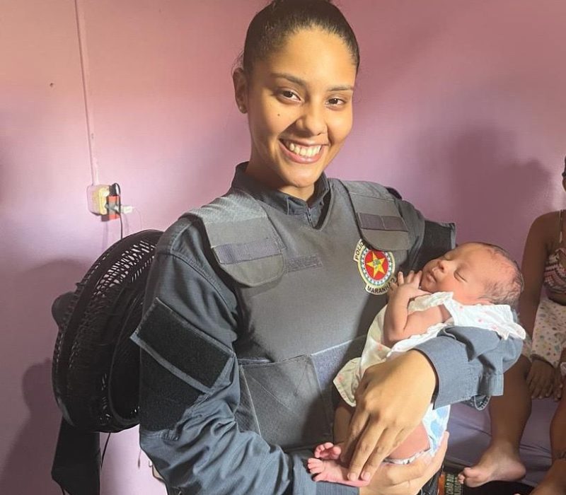 Rivanne Rocha visitou o bebê nesta quarta-feira (13)